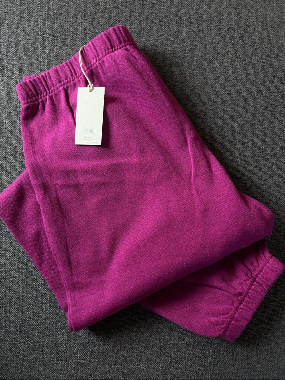 Z Supply Magenta Track Pants